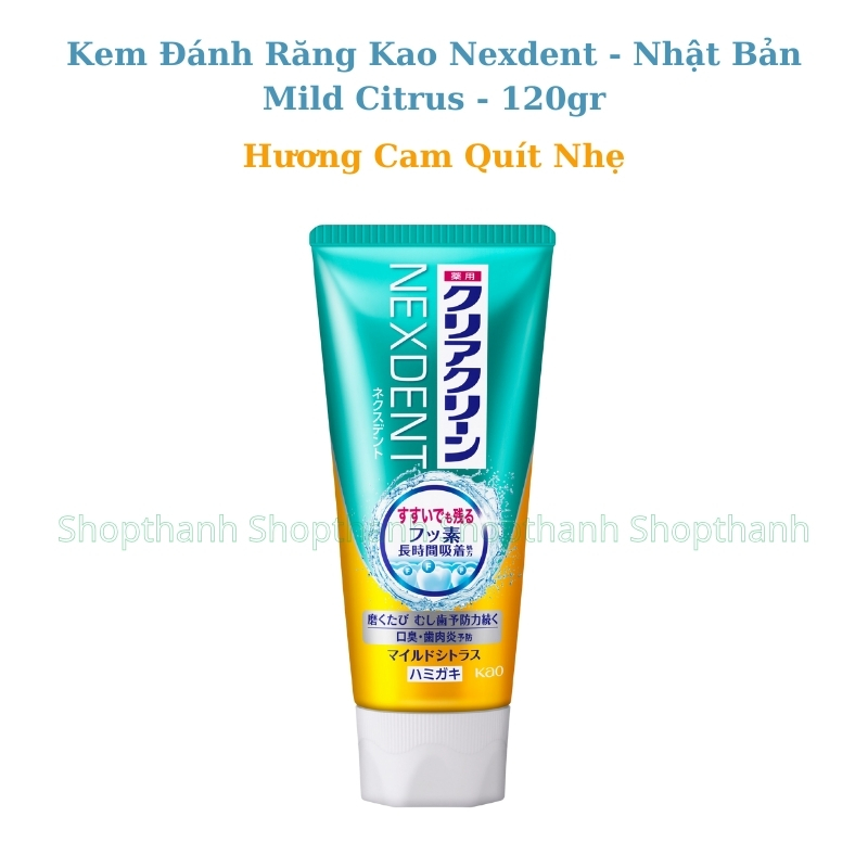 Kem Đánh Răng Kao NEXDENT Nhật Bản – Giải Pháp Chăm Sóc Răng Miệng Toàn Diện