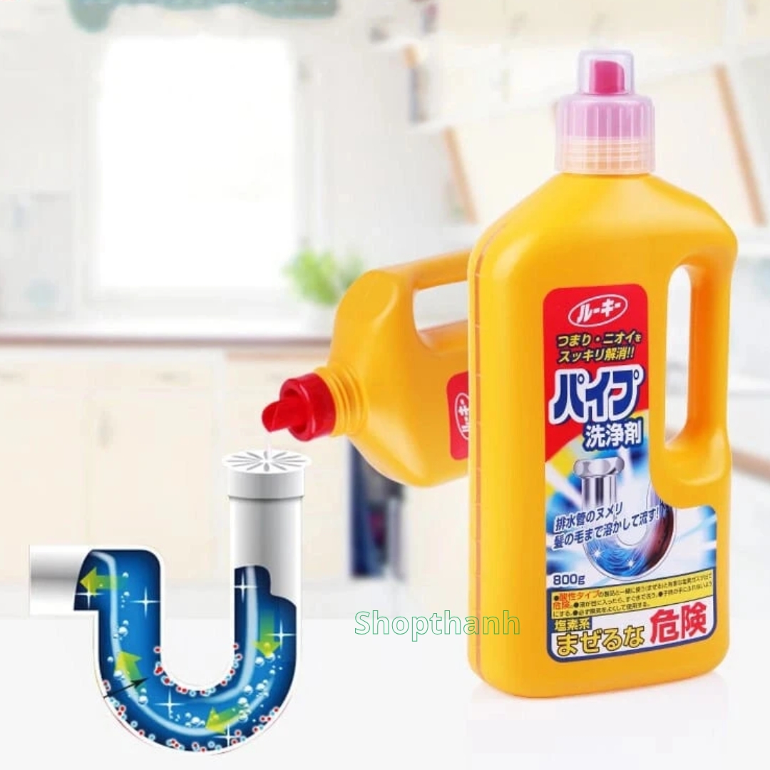 Nước Thông Cống Rocket Chính Hãng Nhật Bản - 800ml