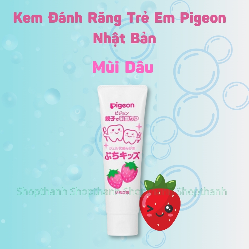 Kem Đánh Răng Pigeon Nhật Cho Bé 50g