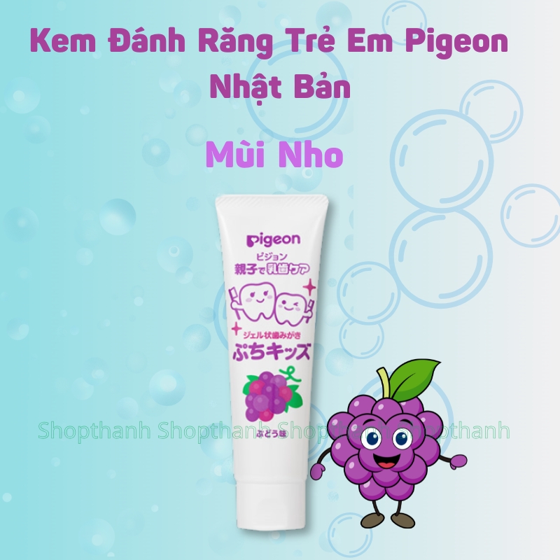 Kem Đánh Răng Pigeon Nhật Cho Bé 50g