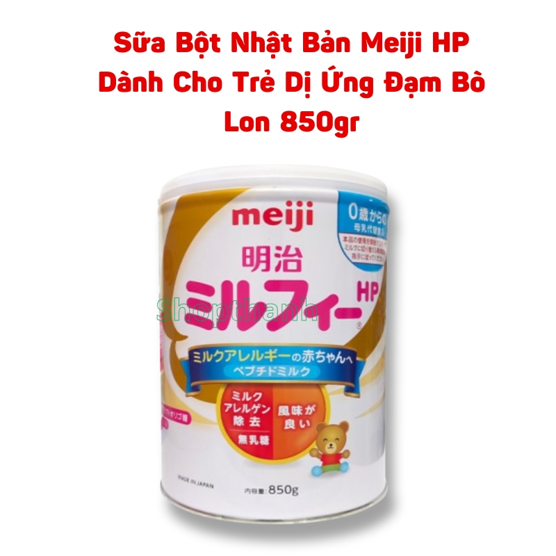 Sữa  Bột Nhật Bản Meiji HP  Dành Cho Bé Bị Dị Ứng Đạm Bò