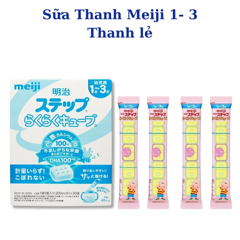 Sữa Meiji Thanh 1-3 Dành Cho Bé Từ 1-3 Tuổi - Nhật Bản