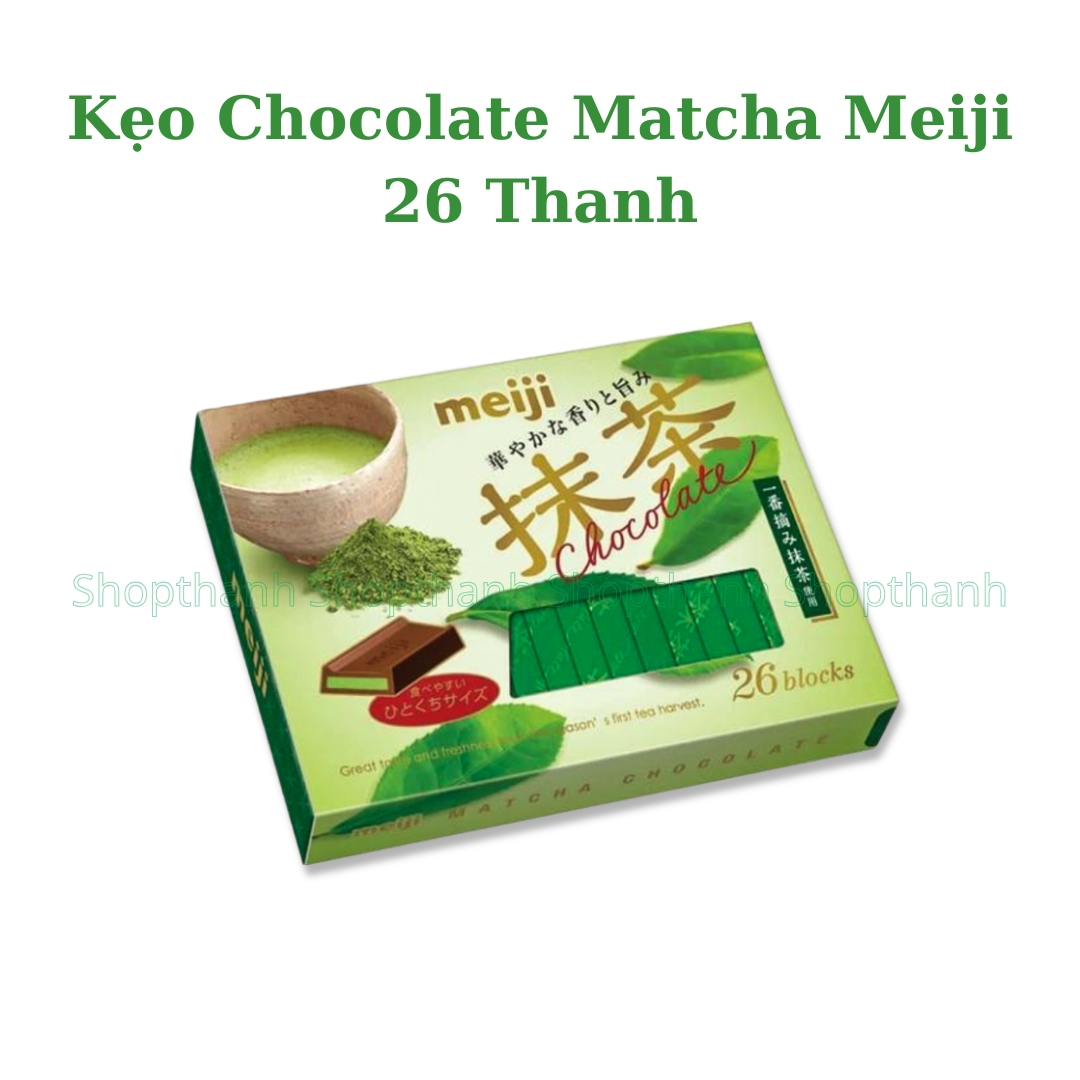 Chocolate Meiji hộp 26 thanh - Sự lựa chọn hoàn hảo từ Nhật Bản