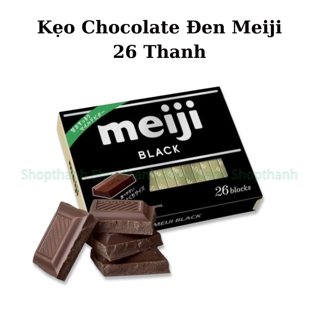 Chocolate Meiji hộp 26 thanh - Sự lựa chọn hoàn hảo từ Nhật Bản