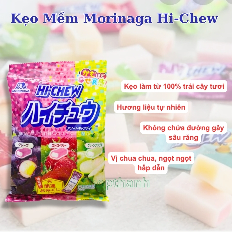 Kẹo Mềm Trái Cây Morinaga Hi-Chew - 86g