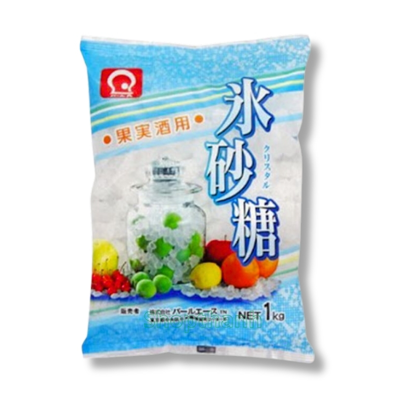 Đường phèn trắng Pearl Ace túi 1 kg