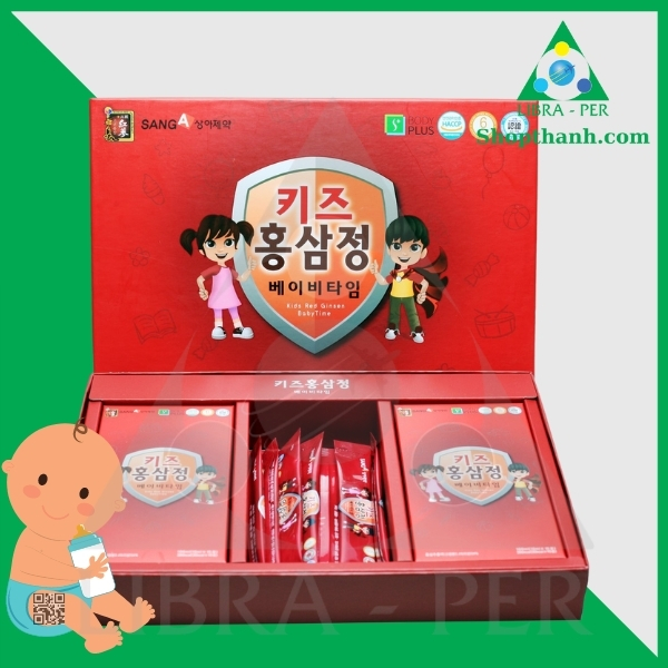 Nước Hồng Sâm Cho Trẻ Em Sanga Baby - Hàn Quốc 30 Gói