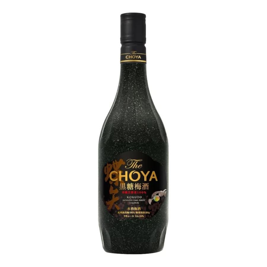 Choya Kokuto 700mL chai nước mơ ủ đường đen lên men 15%