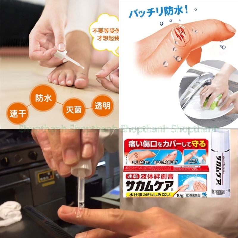 Gel Bôi Liền Vết Thương Hở Kobayashi 10g