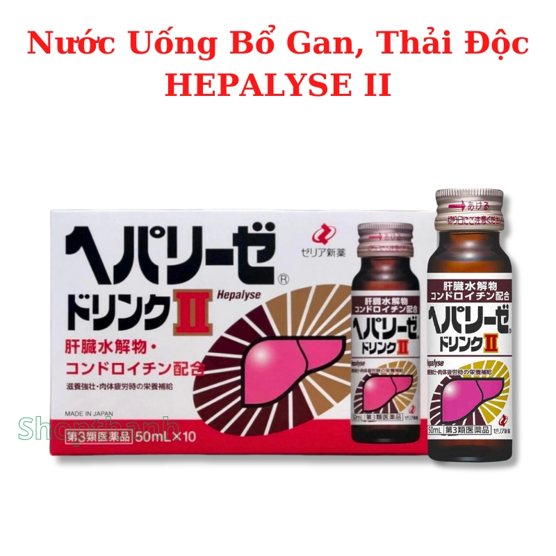 Nước Uống Bổ Gan, Thải Độc HEPALYSE II