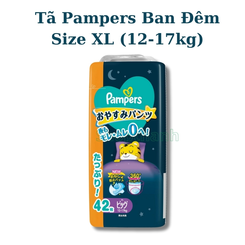 Tã (Bỉm) Quần Ban Đêm Pampers Ngủ Ngon