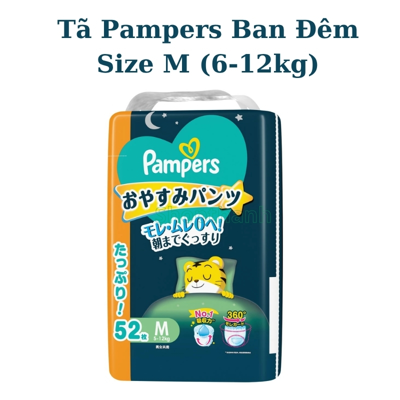 Tã (Bỉm) Quần Ban Đêm Pampers Ngủ Ngon