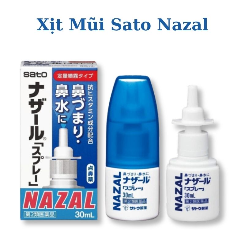 Xịt Viêm Xoang Mũi NAZAL 30ml