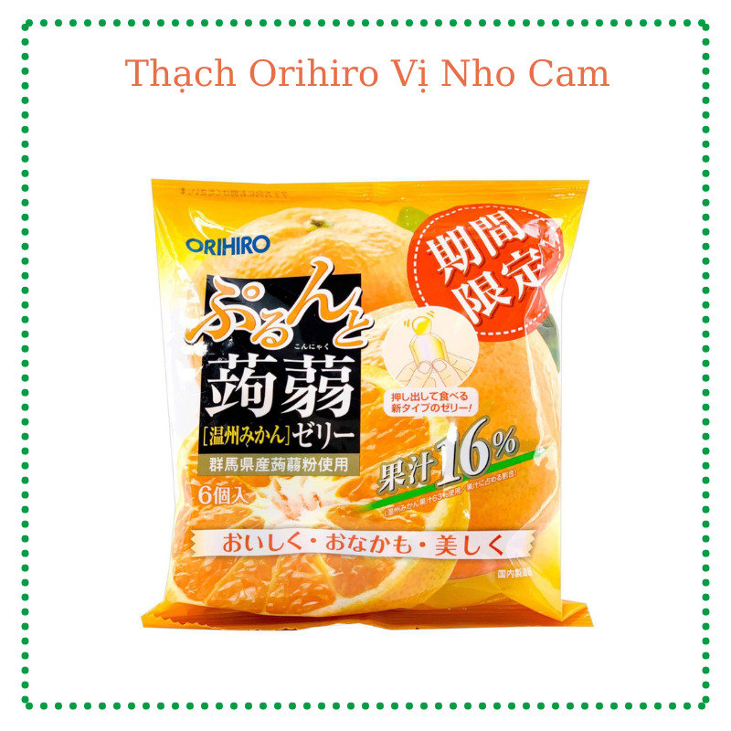 Thạch Orihiro Trái Cây