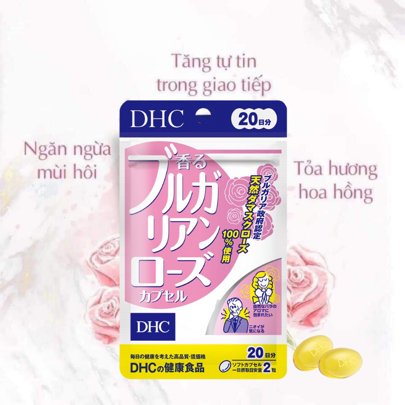 Viên Uống Làm Thơm Cơ Thể DHC Nhật Bản 40 viên