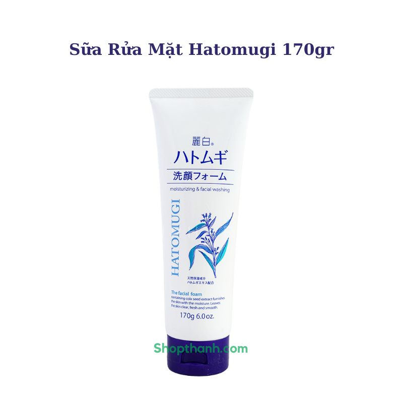 Sữa Rửa Mặt Hatomugi Naturie Skin Nhật Bản