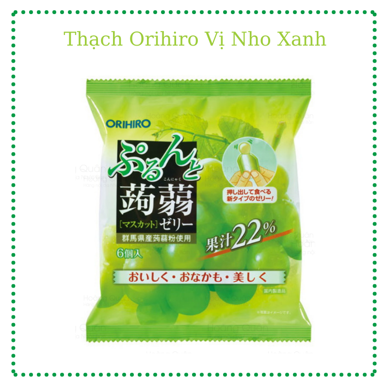 Thạch Orihiro Trái Cây