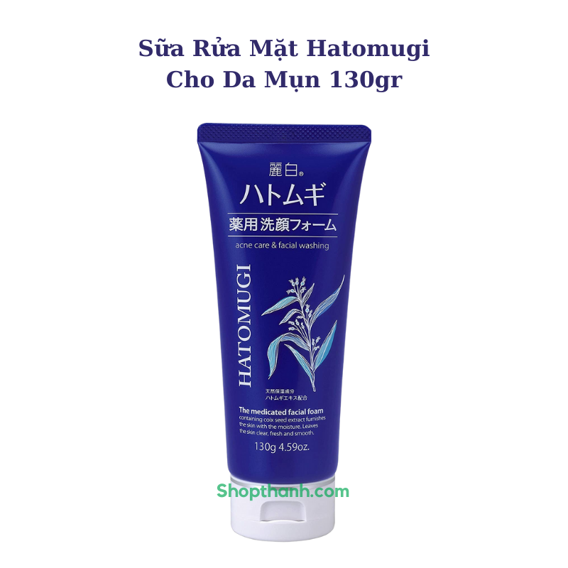 Sữa Rửa Mặt Hatomugi Naturie Skin Nhật Bản