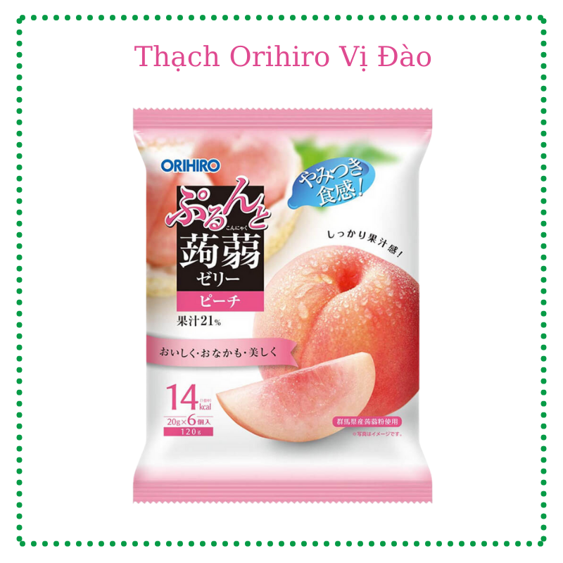 Thạch Orihiro Trái Cây