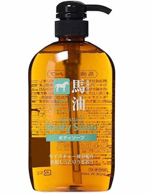 Dầu gội - Dầu Xả Mỡ Ngựa Horse Oil Natural Hair Shampoo Nhật Bản