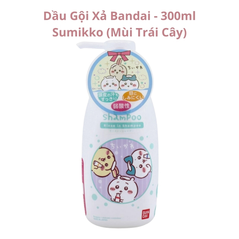 Sữa Tắm, Dầu Gội Bandai Dành Cho Bé  - 300ml