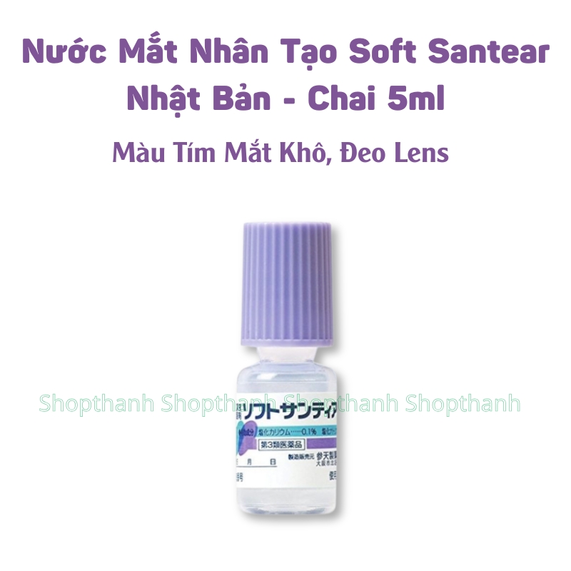 Nước Mắt Nhân Tạo Soft Santear Nhật Bản