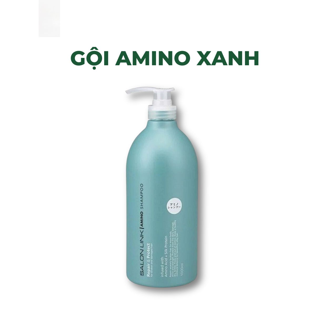 Dầu Gội Salon Link Bộ 2 Chai 1000ml Dưỡng Và Phục Hồi Tóc Dung Tích Lớn Dùng Hàng Ngày