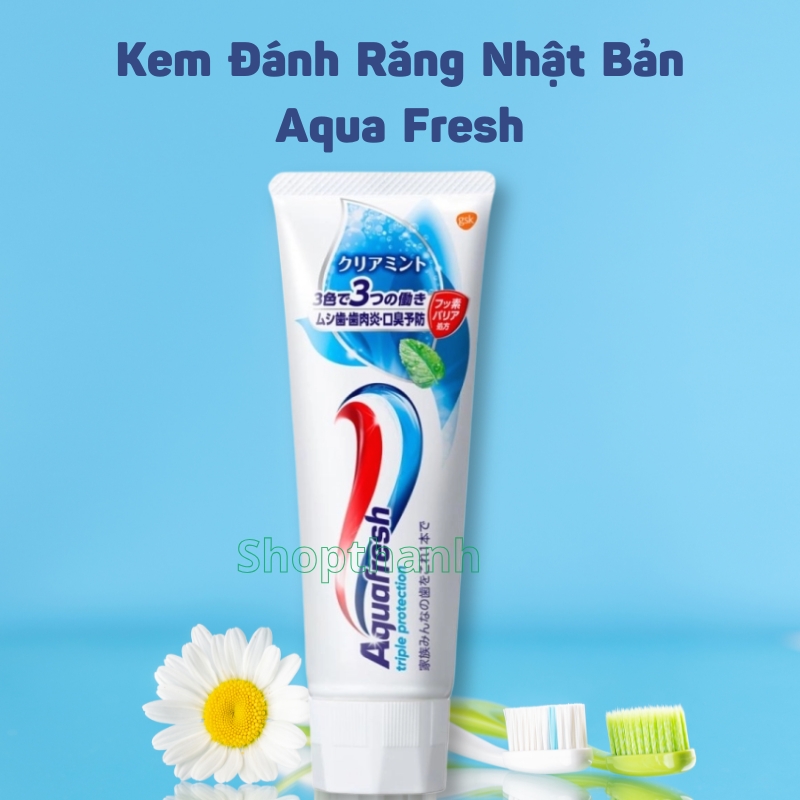 Kem Đánh Răng Aquafresh Triple Protection - Nhật Bản