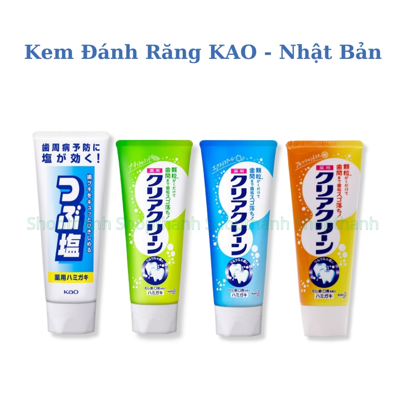Kem Đánh Răng Kao Nhật Bản - Giải Pháp Chống Sâu Răng Và Viêm Nứu Hiệu Quả