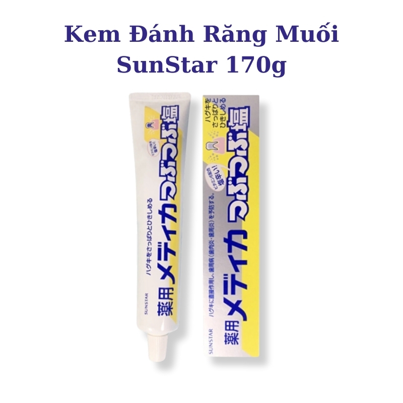 Kem Đánh Răng Muối Sunstar Nhật  Bản - 170g