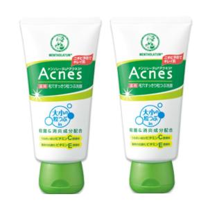 Sữa rửa mặt đặc trị mụn cho tuổi dậy thì Rohto Mentholatum Acnes nội địa Nhật