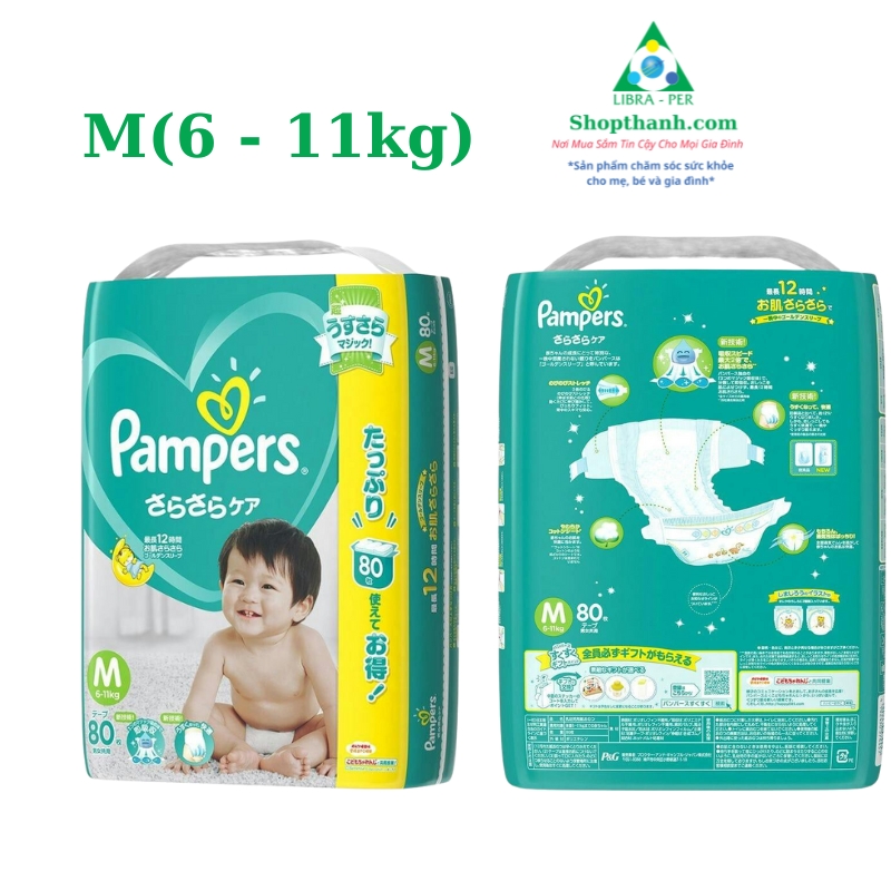 Tã Pampers Jumbo Nội Địa Nhật Đủ Size