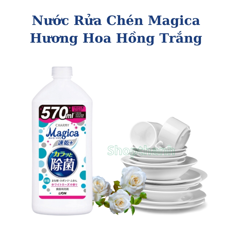 Nước rửa chén Lion Charmy Magica