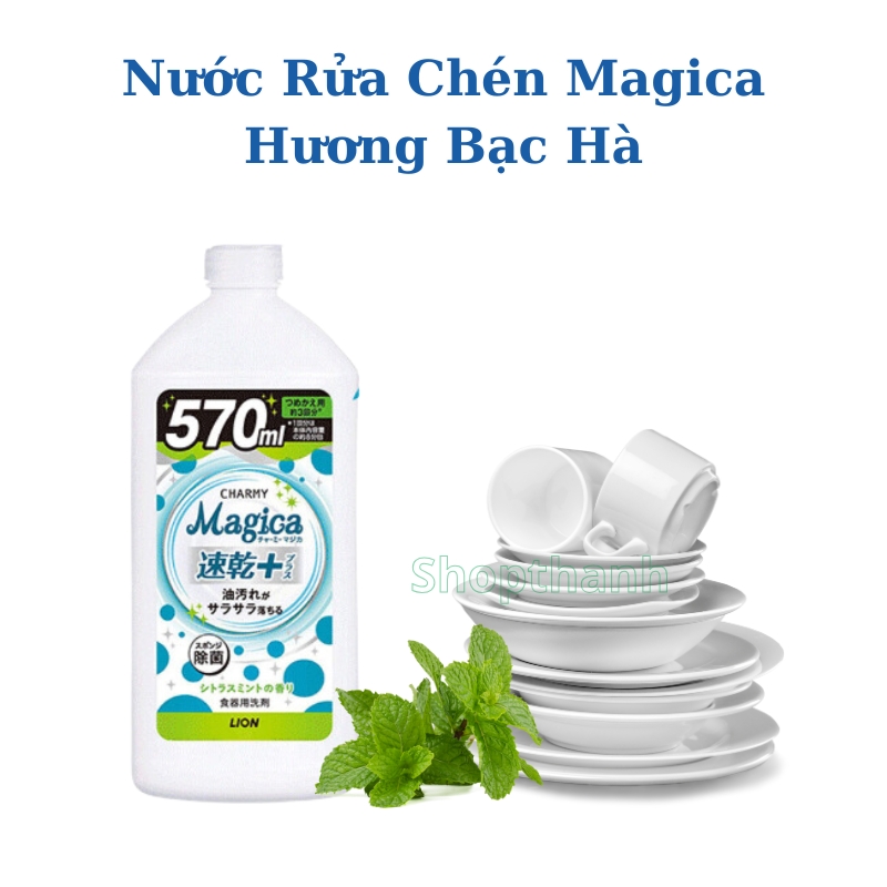 Nước rửa chén Lion Charmy Magica
