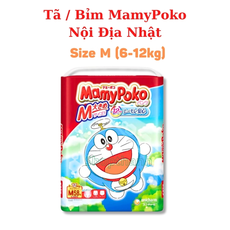 Tã Mamypoko Nội Địa Nhật Đủ Size
