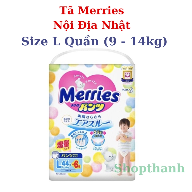 Tã Bỉm Merries Nội Địa Nhật