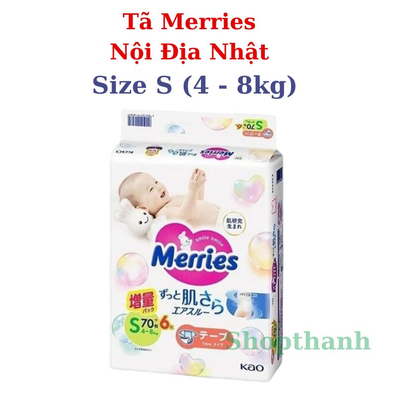 Tã Bỉm Merries Nội Địa Nhật