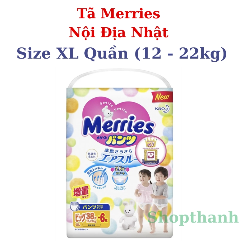 Tã Bỉm Merries Nội Địa Nhật