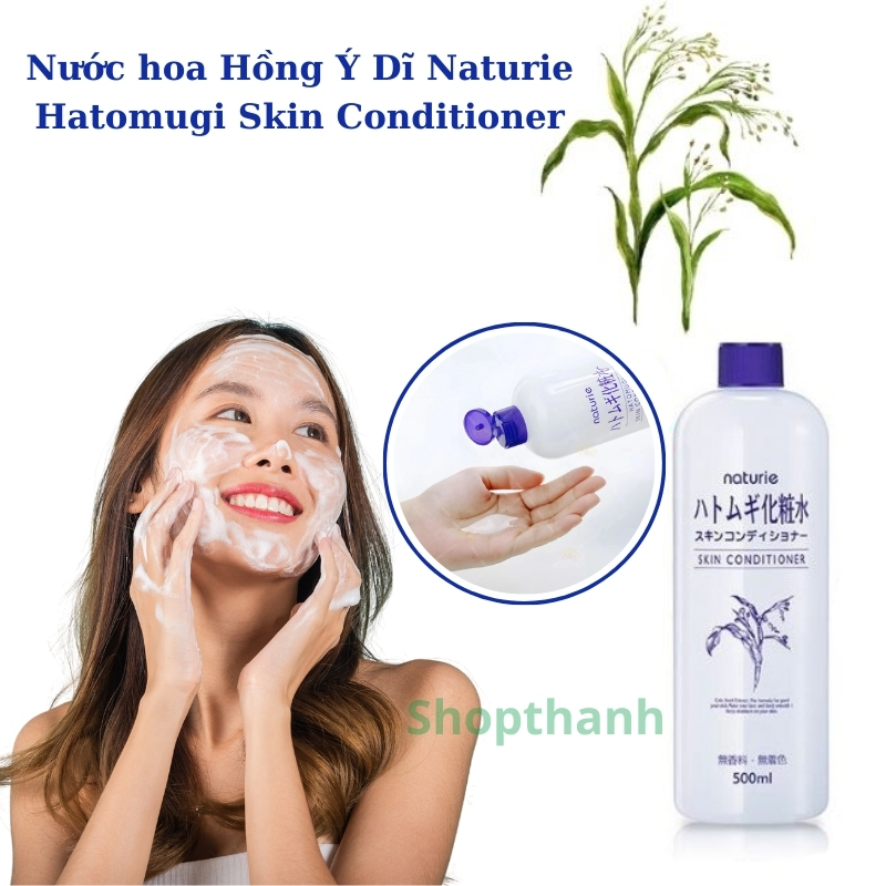 Toner Naturie Hatomugi Skin Conditioner 500ml