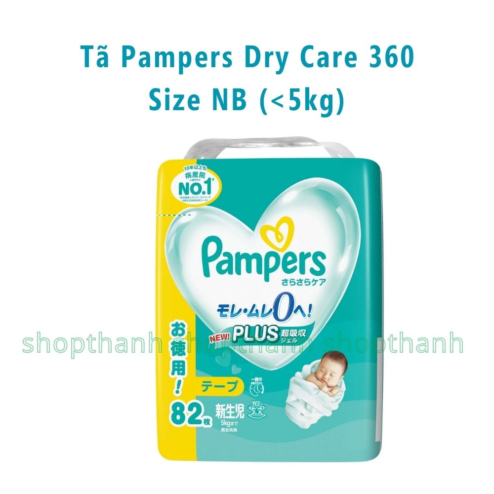 Tã Quần Pampers Dry Care 360 Nhật Bản – Chống Tràn 360 Độ, Thấm Hút Vượt Trội Cho Bé Da Nhạy Cảm