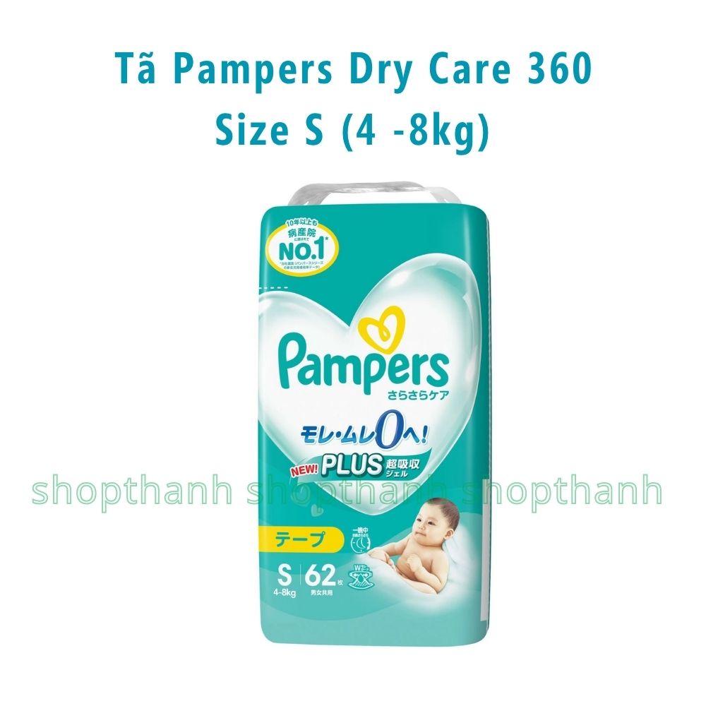 Tã Quần Pampers Dry Care 360 Nhật Bản – Chống Tràn 360 Độ, Thấm Hút Vượt Trội Cho Bé Da Nhạy Cảm