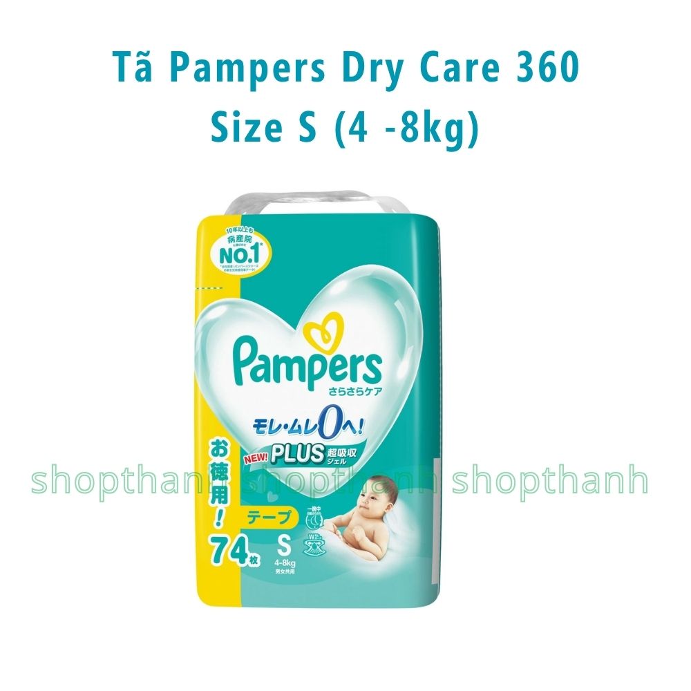 Tã Quần Pampers Dry Care 360 Nhật Bản – Chống Tràn 360 Độ, Thấm Hút Vượt Trội Cho Bé Da Nhạy Cảm