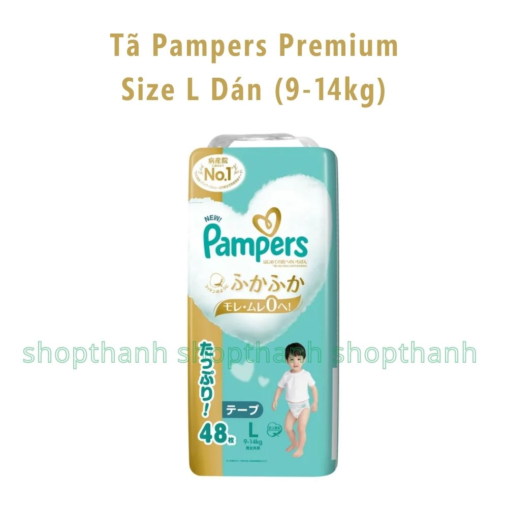 Tã (Bỉm) Quần Pampers Premium dòng cao cấp Nội Địa Nhật
