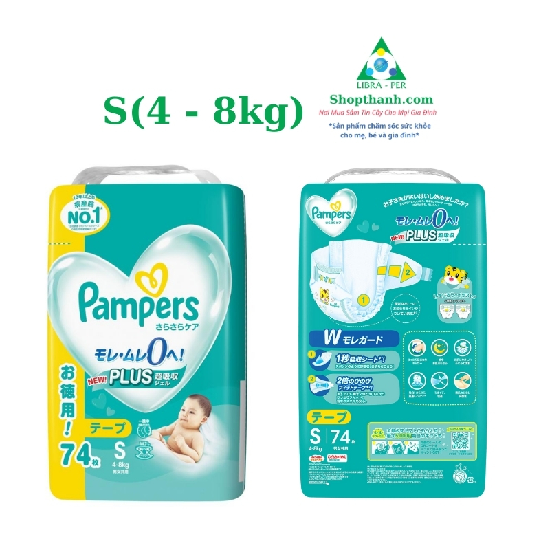 Tã Pampers Jumbo Nội Địa Nhật Đủ Size