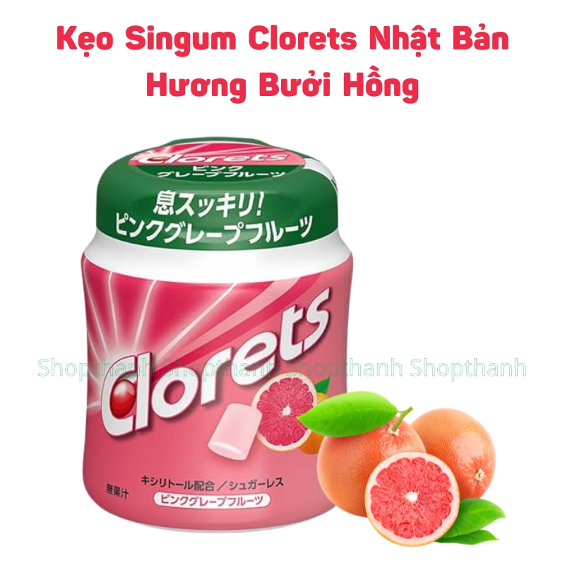 Singum Clorets Nhật Bản – Kẹo Cao Su Khử Mùi Hôi Miệng Hiệu Quả Với Hương Bạc Hà Thơm Mát Lâu