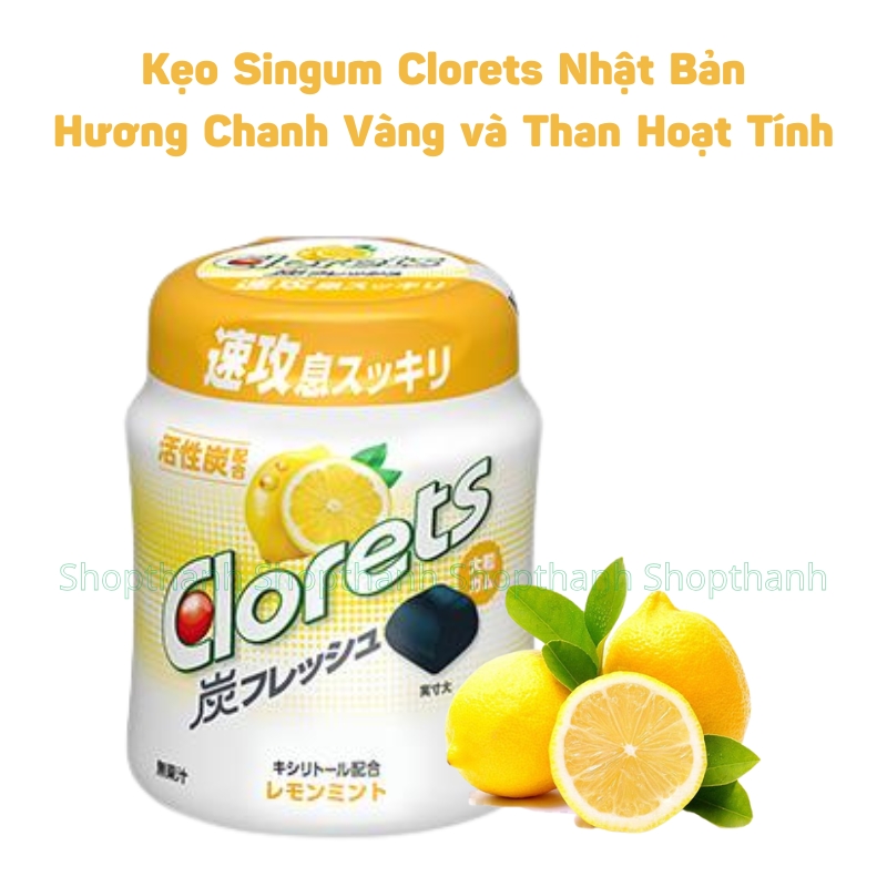 Singum Clorets Nhật Bản – Kẹo Cao Su Khử Mùi Hôi Miệng Hiệu Quả Với Hương Bạc Hà Thơm Mát Lâu