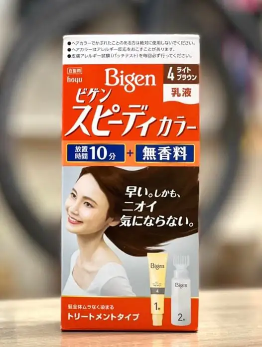 Nhuộm Bigen Hộp Màu Cam Hộp 80gr