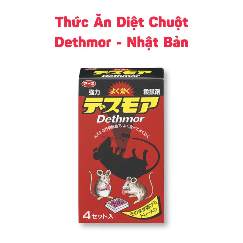 Diệt chuột Dethmor Earth Chem - Nhật Bản