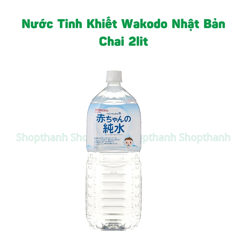 Nước Pha Sữa Wakodo Nhật Bản 2 Lít – Nước Tinh Khiết Pha Sữa An Toàn Cho Trẻ Sơ Sinh, Tiện Lợi Và Tiết Kiệm Chi Phí