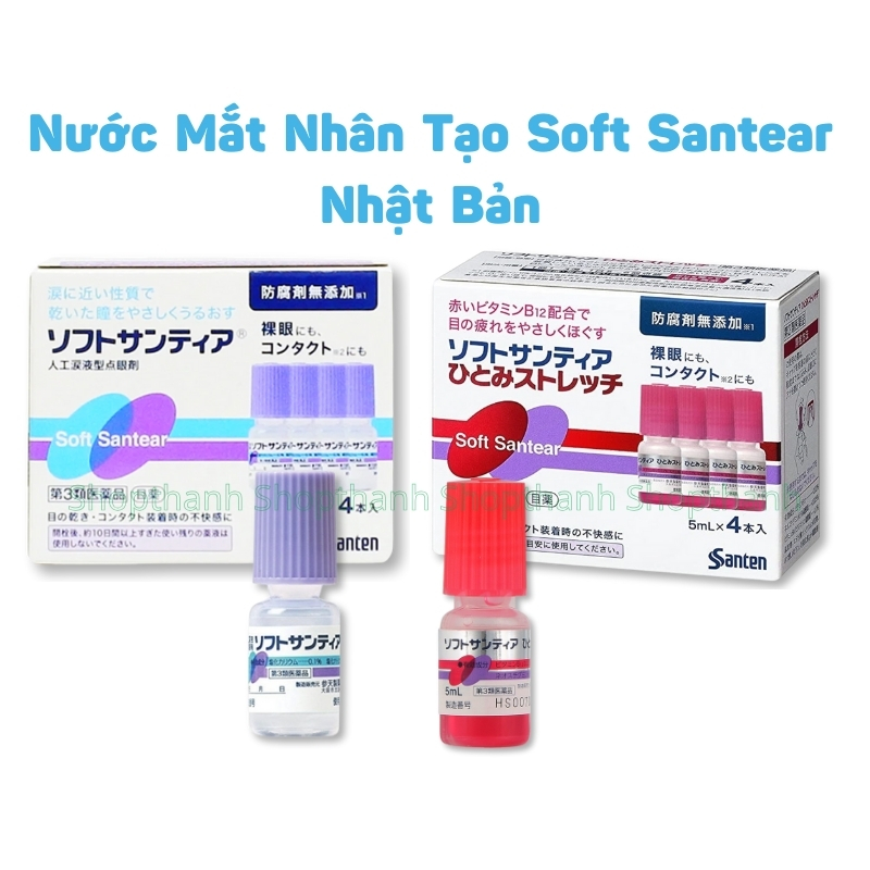 Nước Mắt Nhân Tạo Soft Santear Nhật Bản